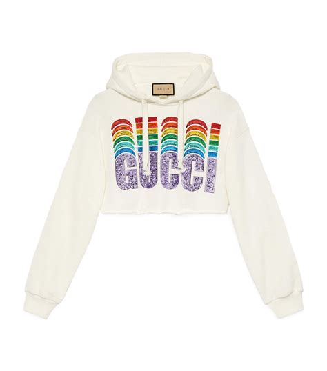 rsinbow gucci hoodie|Gucci hoodie reflective.